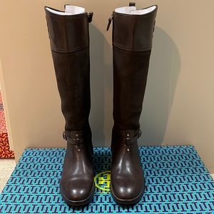 Tory Burch Chocolate Brown Simone Riding Boot